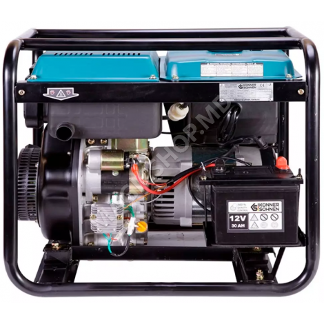 Электрогенератор Könner&Söhnen KS 8100HDE-1/3 ATSR 6.5квт Дизель AVR